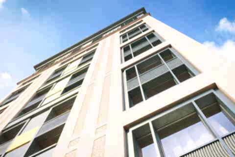 travertine facade cladding