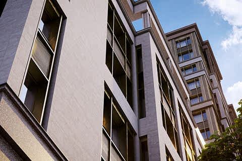 limestone facade cladding