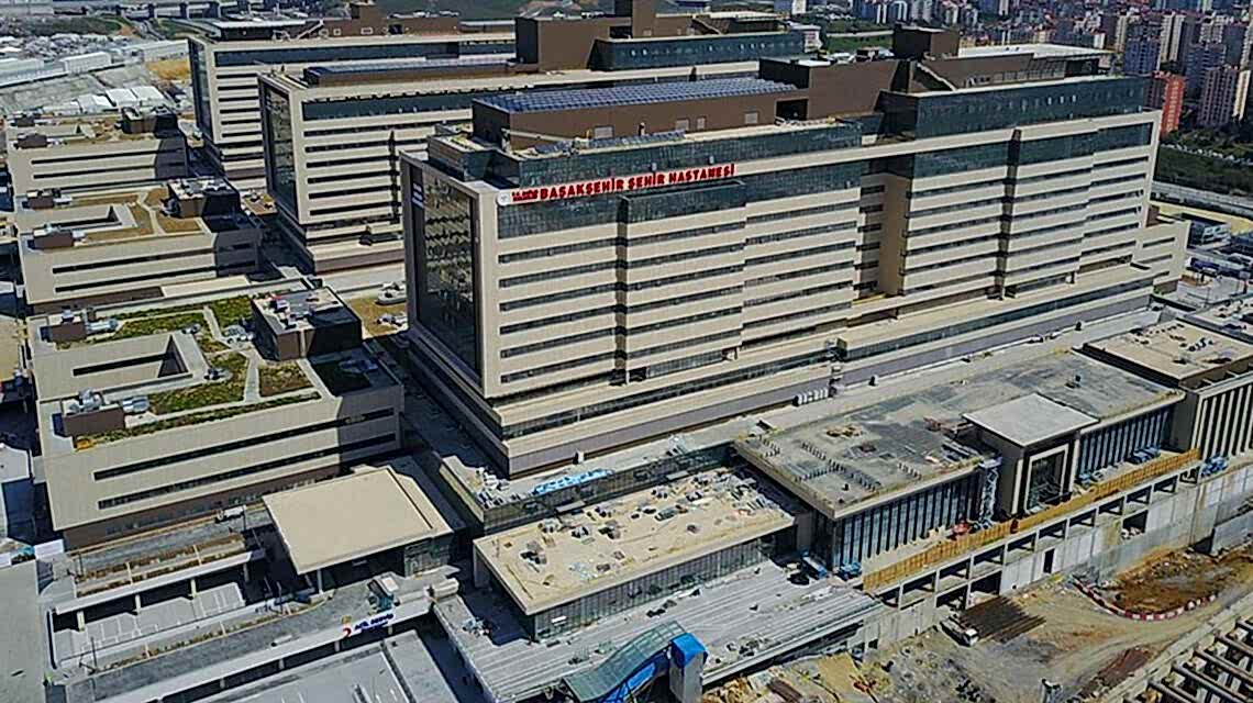 ikitelli şehir hastanesi granit kaplama