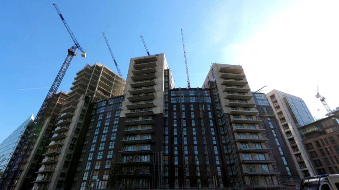 north wharf london cephe kaplama